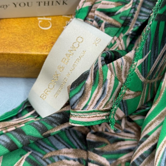 🆕 BRONX & BANCO 🧿 NWOT Jafari Havana Cut Out Gown, Vibrant Green - Sz XS/US 2 - Picture 16 of 17